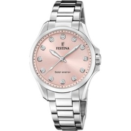 Мъжки часовник Festina F20654/2 Розов Сребрист