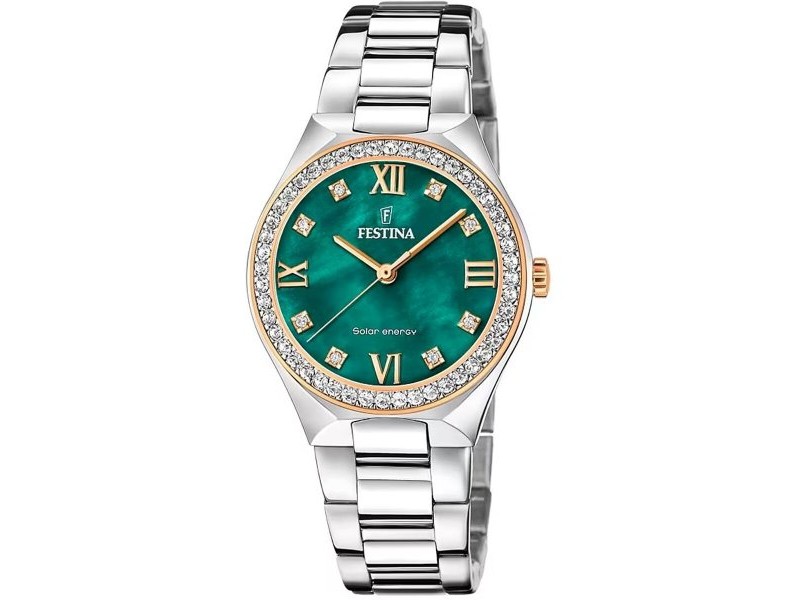 Мъжки часовник Festina F20658/3 Зелен Сребрист Мъжки часовник Festina F20658/3 Зелен Сребрист