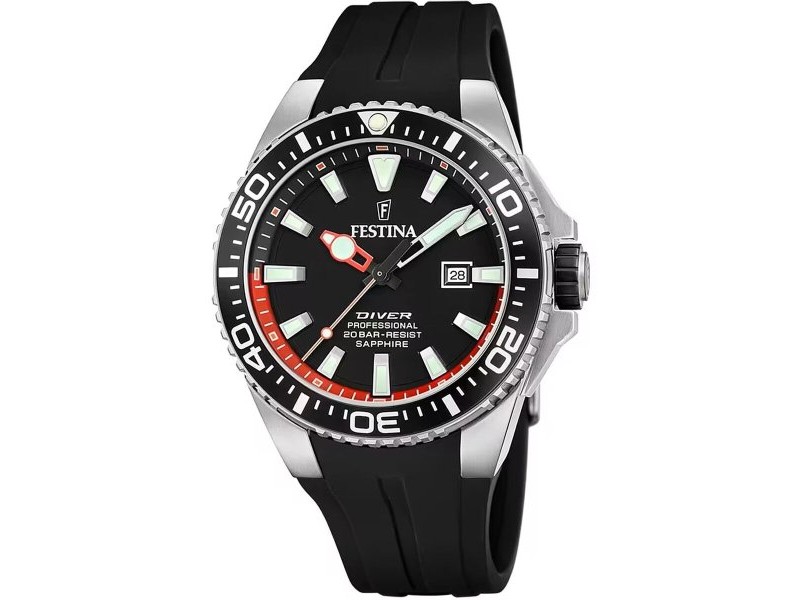 Мъжки часовник Festina F20664/3 Черен