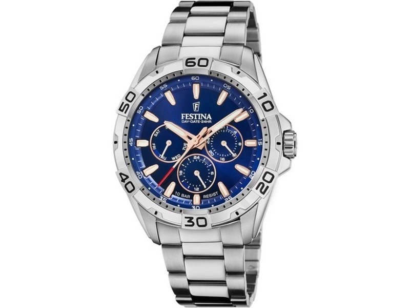 Мъжки часовник Festina F20623/2 Сребрист Мъжки часовник Festina F20623/2 Сребрист