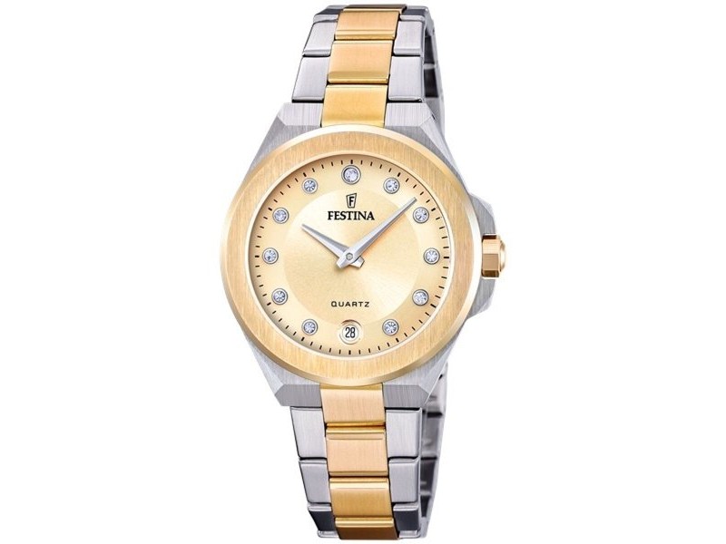 Мъжки часовник Festina F20702/2 Златен