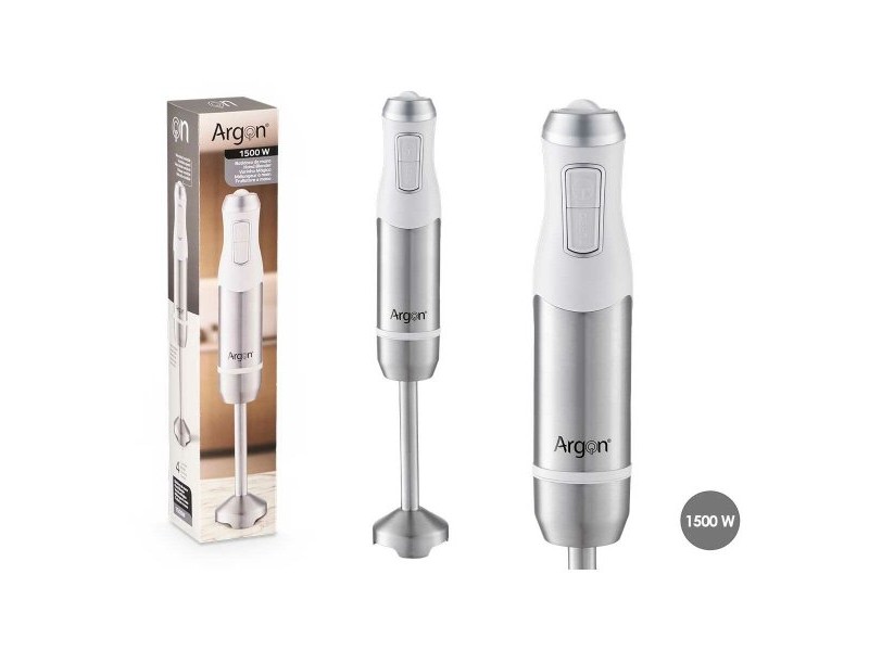 Ръчен блендер Argon Бял Стомана 1500 W