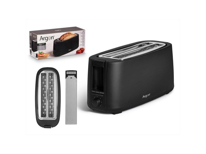 Тостер Argon Черен 1400 W