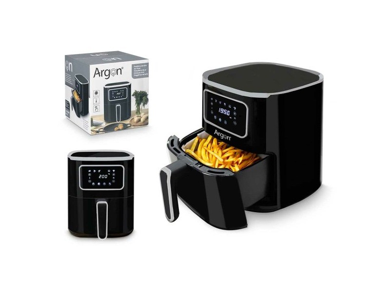 въздушен фритюрник Argon Черен 1450 W 4,5 L