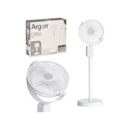 Вентилатор с крака Argon Бял 10 W
