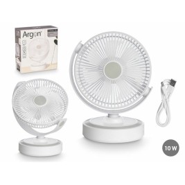 Настолен вентилатор Argon Бял 10 W 21 x 28 x 32,5 cm