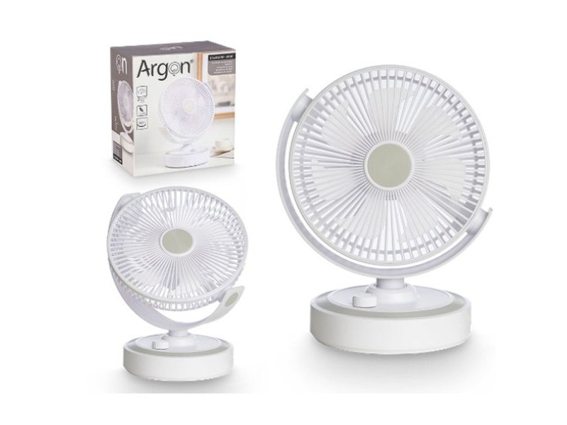 Настолен вентилатор Argon Бял 30 W 21 x 28 x 32,5 cm