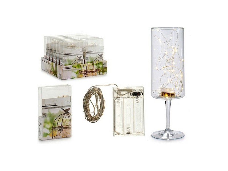 Гирлянда от LED Светлини Gift Decor Прозрачен 8 x 2 x 12 cm