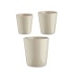 Комплект Саксии за цветя Ibergarden Сив Глина Cónica Ø 14 cm Ø 22 cm Ø 17 cm 22,5 x 21 x 22,5 cm 3 Части