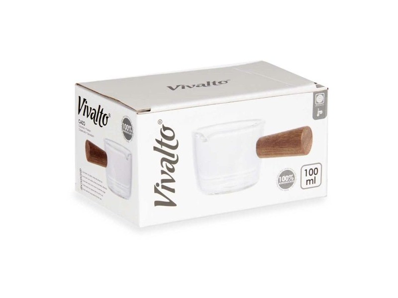 Касерола Vivalto Кафяв Прозрачен Cтъкло Боросиликатно Стъкло 100 ml 6,5 x 5 x 10,5 cm Касерола Vivalto Кафяв Прозрачен Cтъкло Боросиликатно Стъкло 100 ml 6,5 x 5 x 10,5 cm