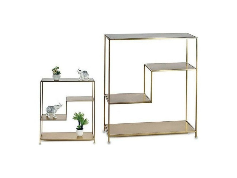 Лавица Gift Decor BIG-S3605000 Златен Метал 85 x 95 x 30 cm