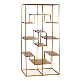 Лавица Gift Decor BIG-S3605004 Златен Метал 45 x 200 x 100 cm