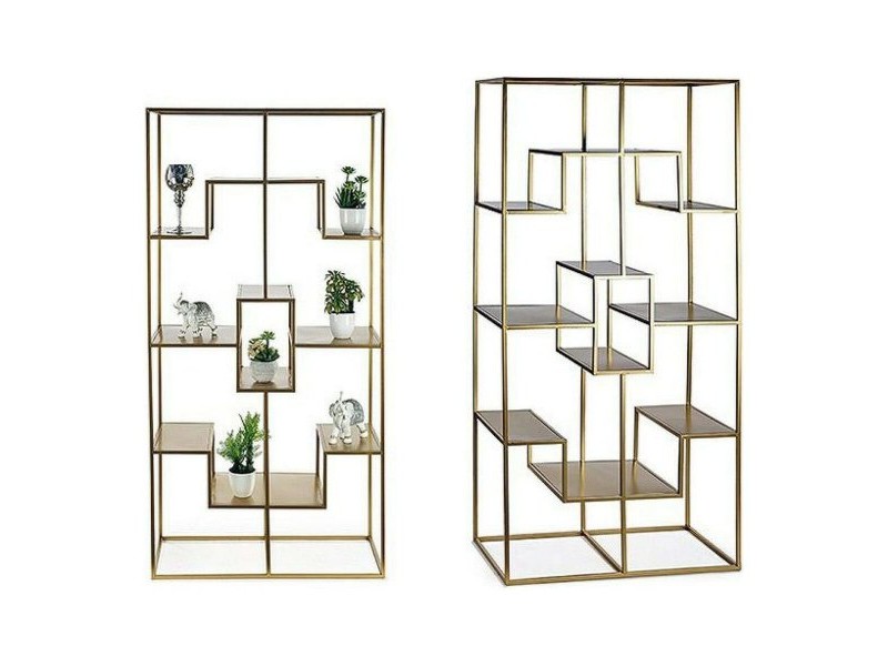 Лавица Gift Decor BIG-S3605004 Златен Метал 45 x 200 x 100 cm Лавица Gift Decor BIG-S3605004 Златен Метал 45 x 200 x 100 cm
