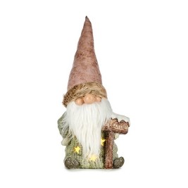 Декоративна фигурка Krist+ Бял Кафяв Зелен Розов Дяволче 21 x 58 x 27 cm