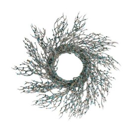 Коледен венец Krist+ Син Златен Пластмаса Клон 50 x 10 x 50 cm