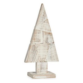 Коледно дърво Krist+ Бял Естествен Дървен 9 x 41,5 x 20 cm