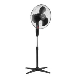 Вентилатор с крака Argon Черен 45 W