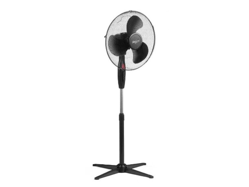 Вентилатор с крака Argon Черен 45 W