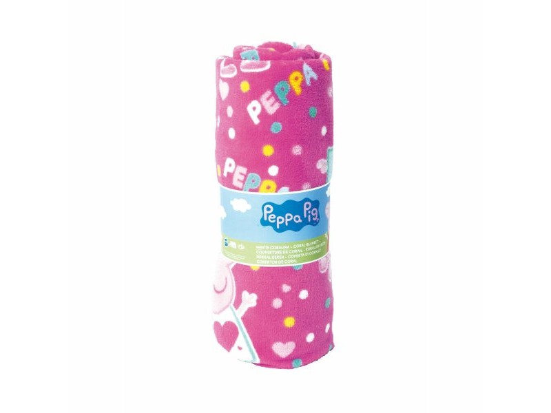 Одеяло Peppa Pig Cosy Corner Розов (95 x 150 cm)