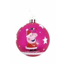 Коледна топка Peppa Pig Cosy corner Фуксия 10 броя Пластмаса (Ø 6 cm)