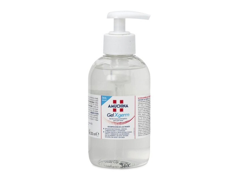 Хидроалкохолен Гел Amukina Xgerm 250 ml Хидроалкохолен Гел Amukina Xgerm 250 ml