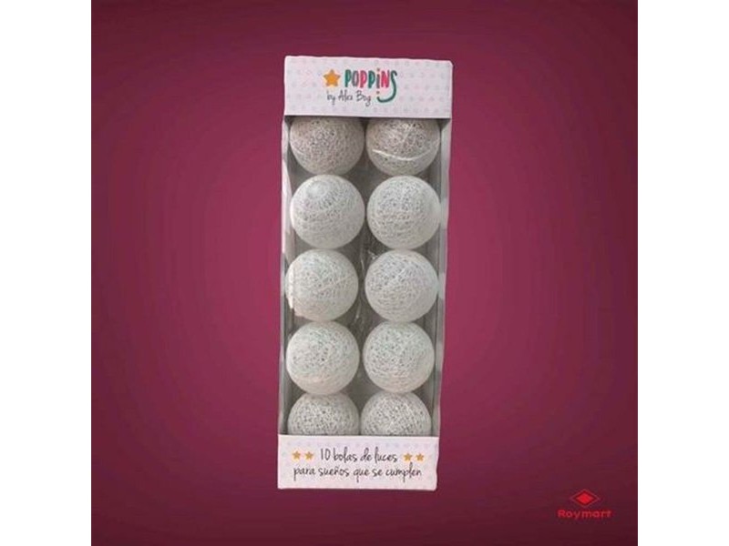 Гирлянда от LED Топки Roymart Poppins