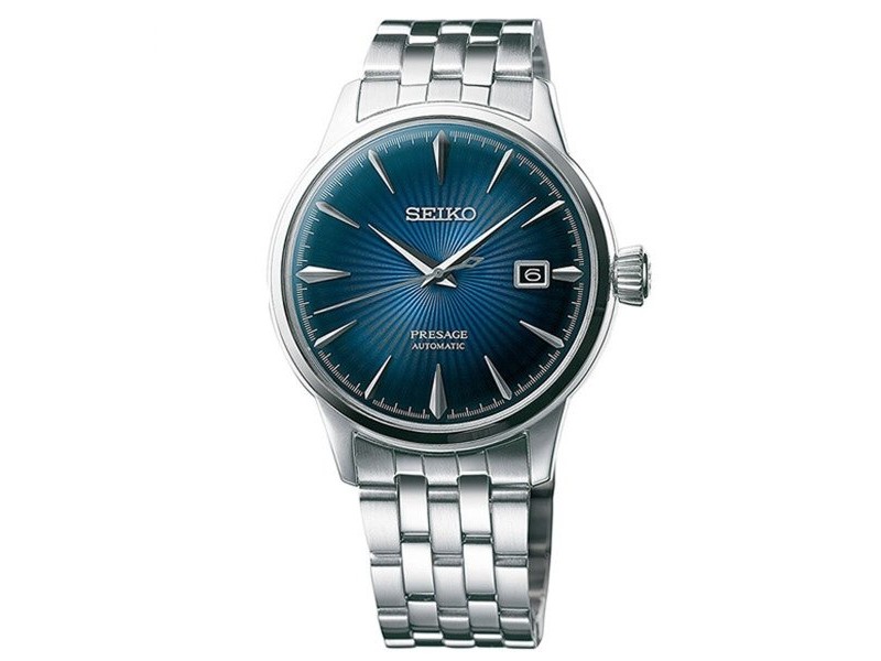 Мъжки часовник Seiko SRPB41J1 Сребрист (Ø 40 mm)