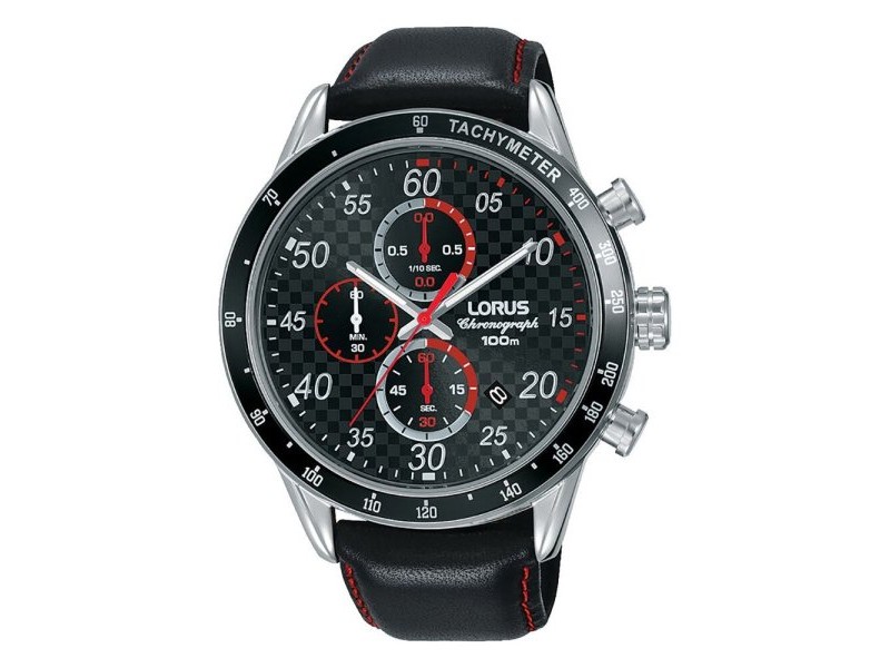 Мъжки часовник Lorus SPORTS Черен (Ø 45 mm)