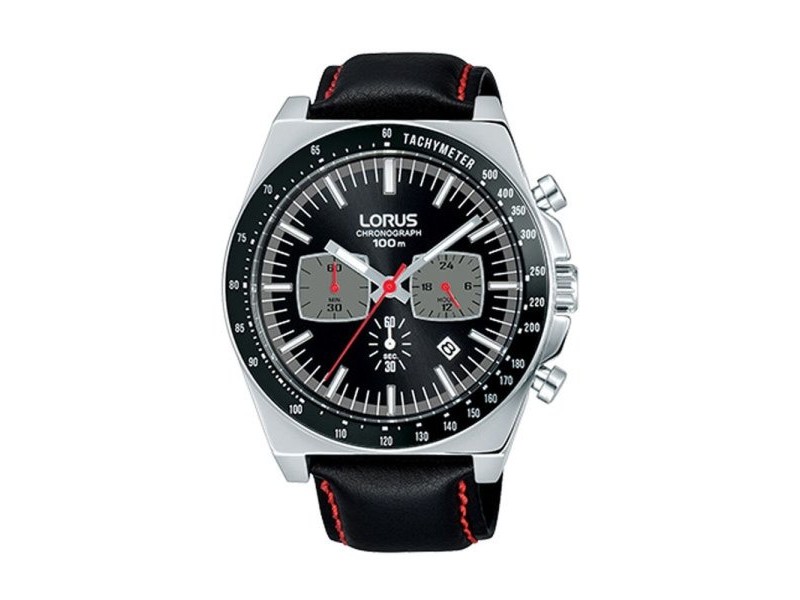 Мъжки часовник Lorus SPORTS Черен (Ø 46 mm)