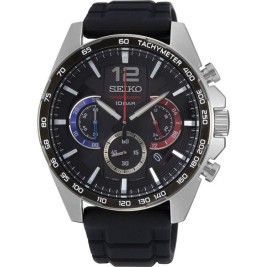 Мъжки часовник Seiko SSB347P1 Черен