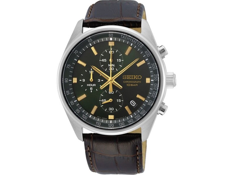 Мъжки часовник Seiko SSB385P1 Зелен
