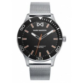 Мъжки часовник Mark Maddox HM7146-57 Черен Сребрист (Ø 40 mm)
