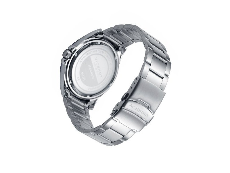 Мъжки часовник Viceroy 401295-33 Сребрист (Ø 43 mm)