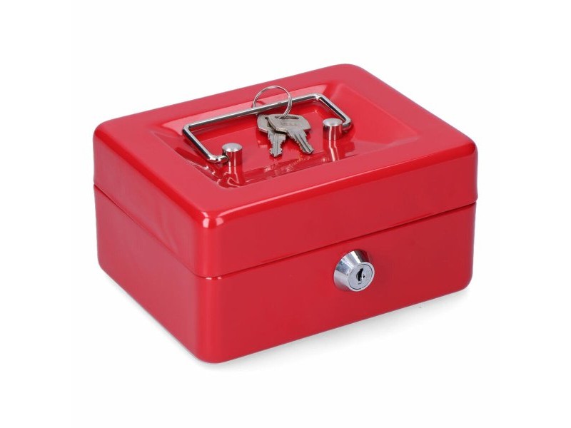 Сейфове Micel CFC09 M13392 Червен Стомана 15,2 x 11,8 x 8 cm Сейфове Micel CFC09 M13392 Червен Стомана 15,2 x 11,8 x 8 cm