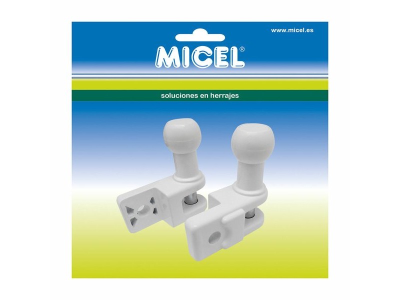 Опора за тента Micel TLD01 Бял 6,9 x 3,07 x 7,32 cm Перила