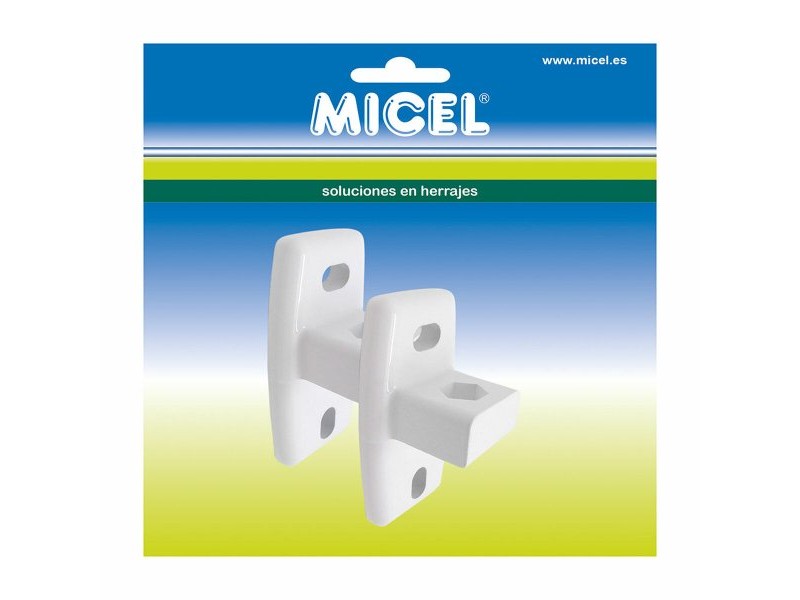 Опора за тента Micel TLD02 Бял 4,4 x 3,82 x 8,6 cm Стена 2 Части