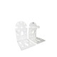 Опора за тента Micel TLD08 Бял 6,5 x 8,6 x 10,8 cm Ос