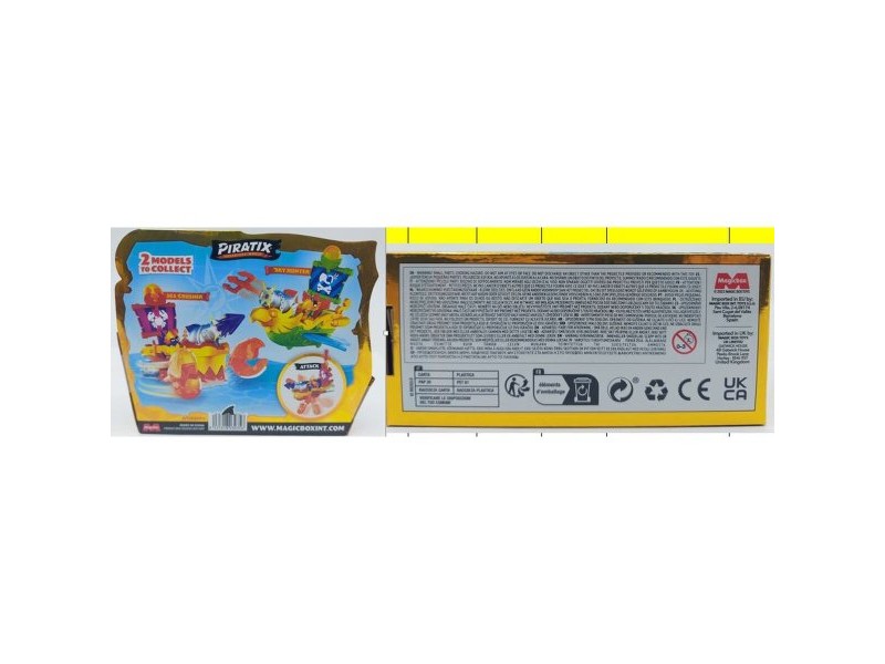 Пиратски кораб Magicbox Sky Hunter/Sea Crusher 15,7 x 20 x 7,4 cm