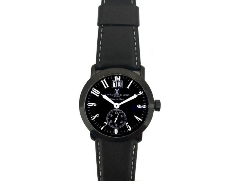 Мъжки часовник Montres de Luxe 09CL1-BKBK (Ø 45 mm)