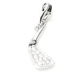 Дамска огърлица Xenox CHARM_GOLF2 Сребрист 1 cm