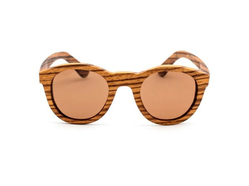 Слънчеви очила унисекс Orygin WOOD-B Ø 45 mm