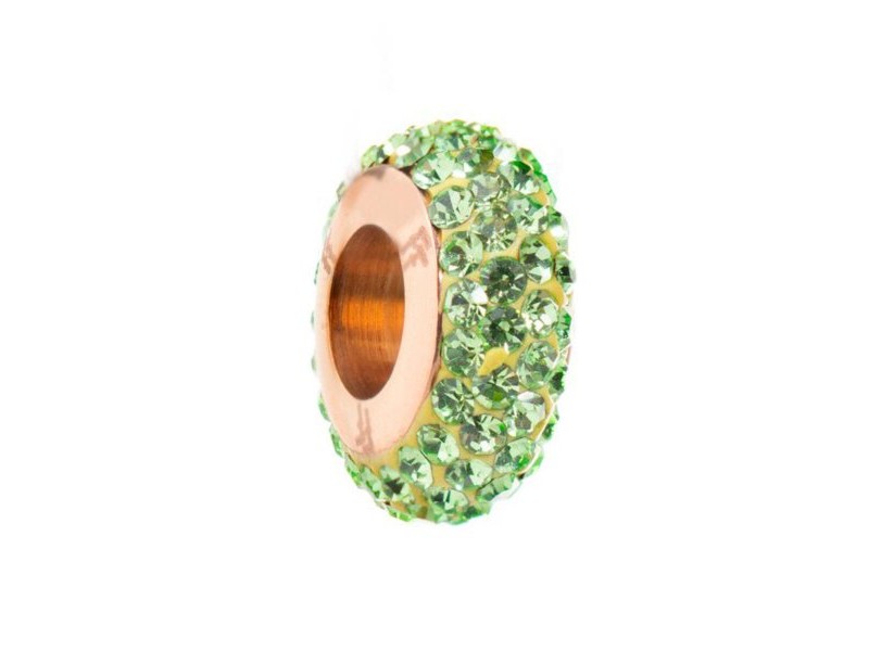Дамска огърлица Folli Follie 3POTO24RE Зелен (2 cm)