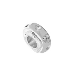 Дамска огърлица Folli Follie 3P13F017C Сив 1,5 cm