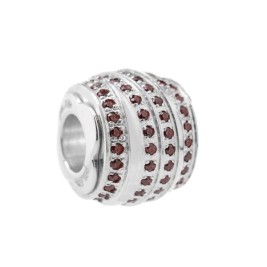 Дамска огърлица Folli Follie 3P16F016R Сив 1,5 cm