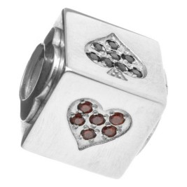 Дамска огърлица Folli Follie 3P16F056 Сив (1,5 cm)
