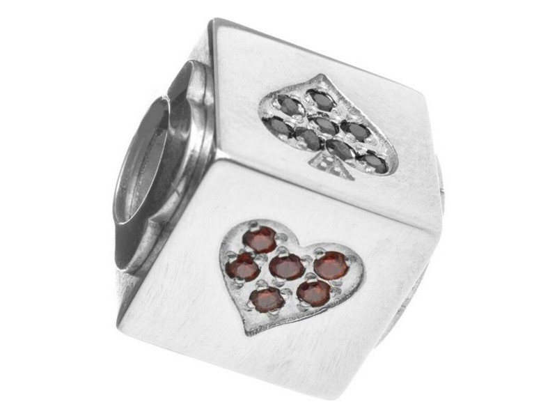 Дамска огърлица Folli Follie 3P16F056 Сив (1,5 cm)