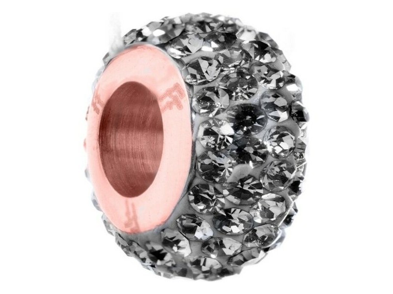 Дамска огърлица Folli Follie 3POTO23RK Черен (1,5 cm)