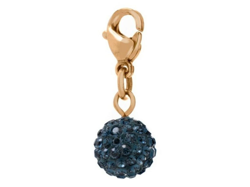 Дамска огърлица Folli Follie 3POTO26RU Син (2 cm)