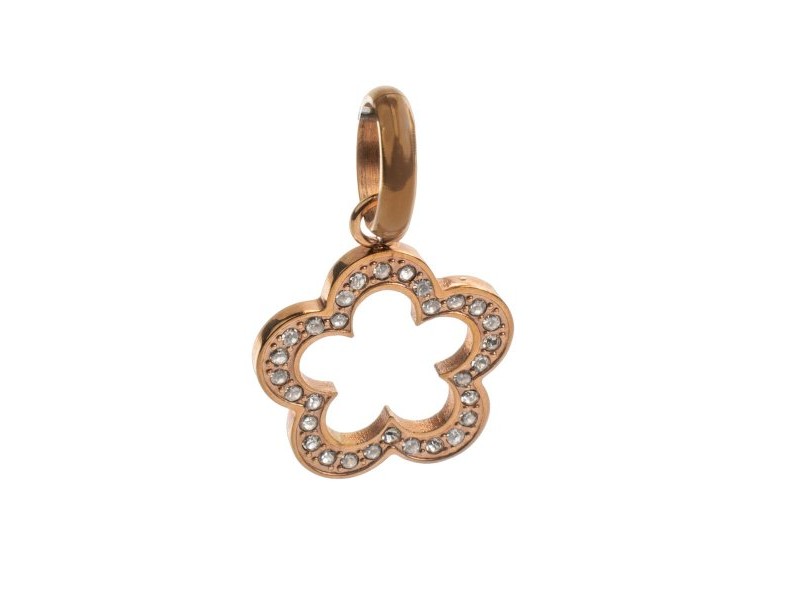 Огърлица Folli Follie 3P16FLORW Розов 2 cm Огърлица Folli Follie 3P16FLORW Розов 2 cm