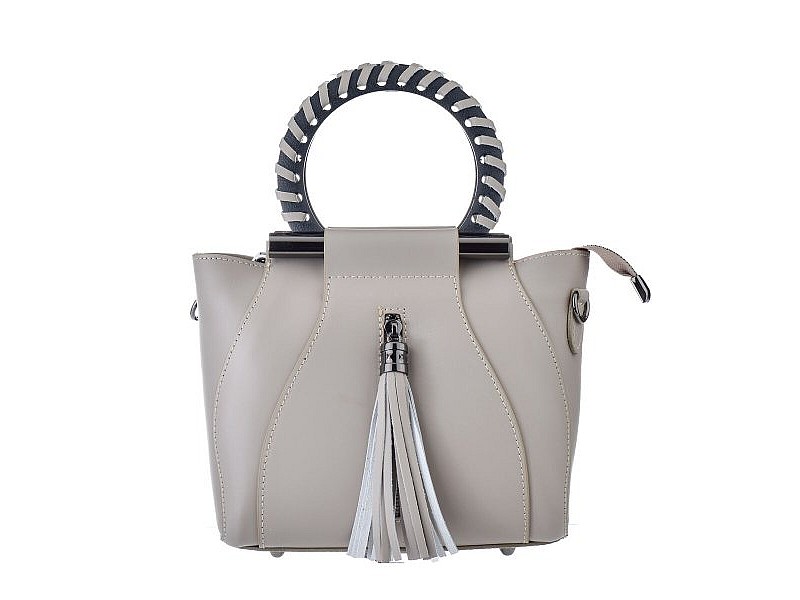 Дамска Чанта Mia Tomazzi WB201297-GREY Бежов 21 x 18 x 7 cm